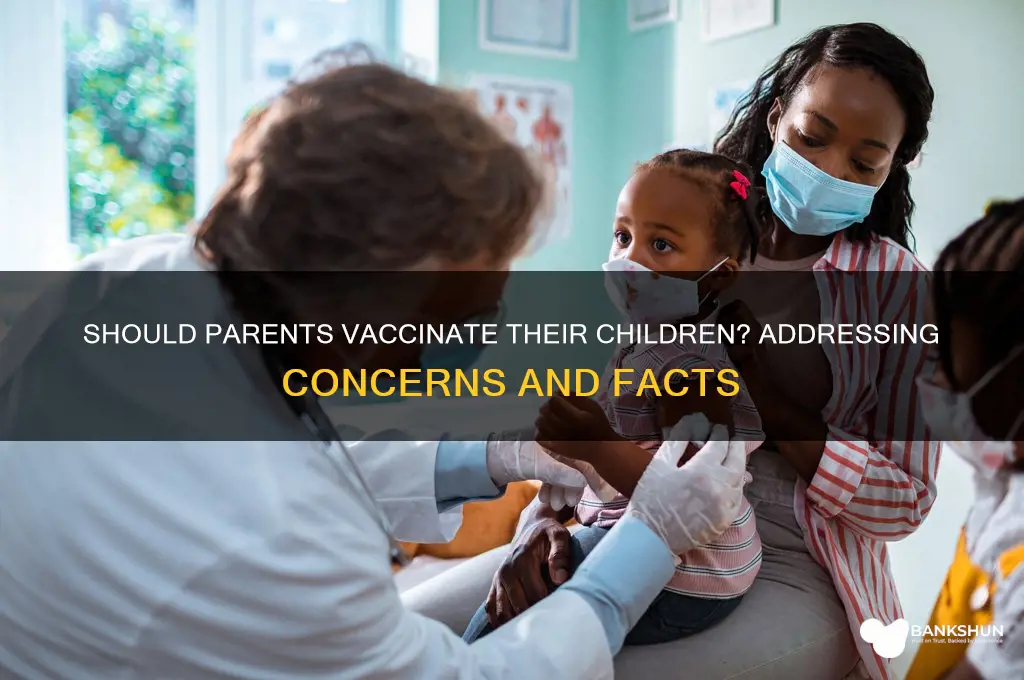 should concerned parents vaccine their children article