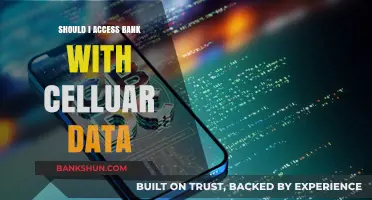 Is It Safe to Access Your Bank Account Using Cellular Data?