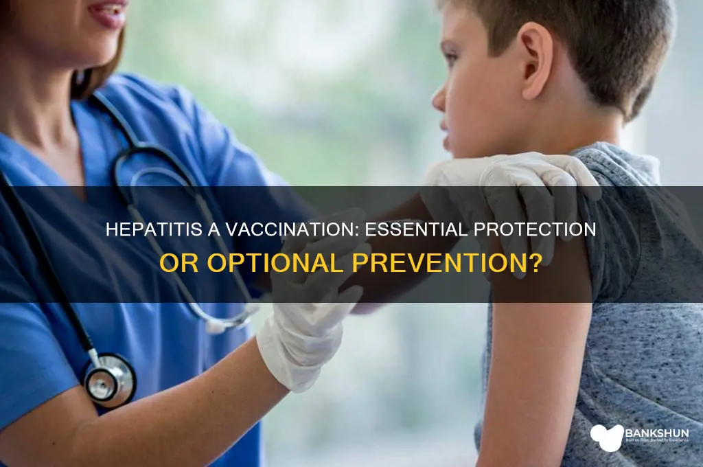 should i be vaccinated for hepatitis a