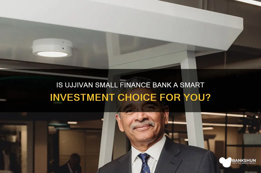 should i buy ujjivan small finance bank