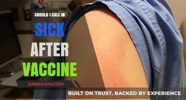 Should You Call in Sick After Getting Vaccinated? Expert Advice