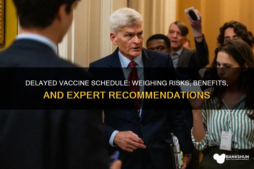 should i do a delayed vaccine schedule