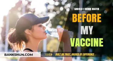 Hydration and Vaccines: Should You Drink Water Before Your Shot?
