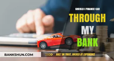 Should You Finance Your Car Through Your Bank? Pros and Cons