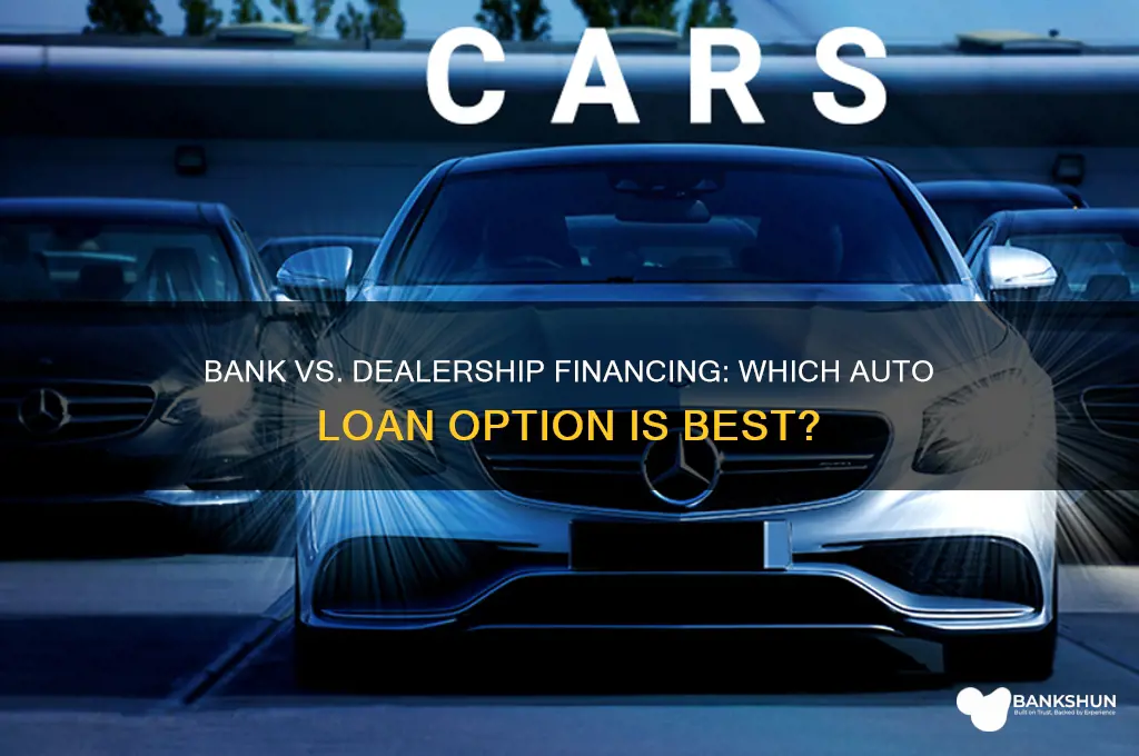 should i finance through bank or dealership