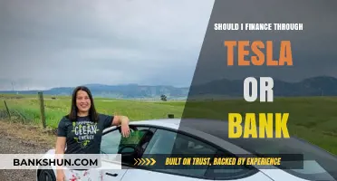 Tesla Financing vs. Bank Loans: Which Option is Right for You?