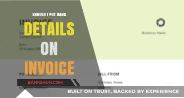 Should You Include Bank Details on Invoices? Pros, Cons, and Best Practices