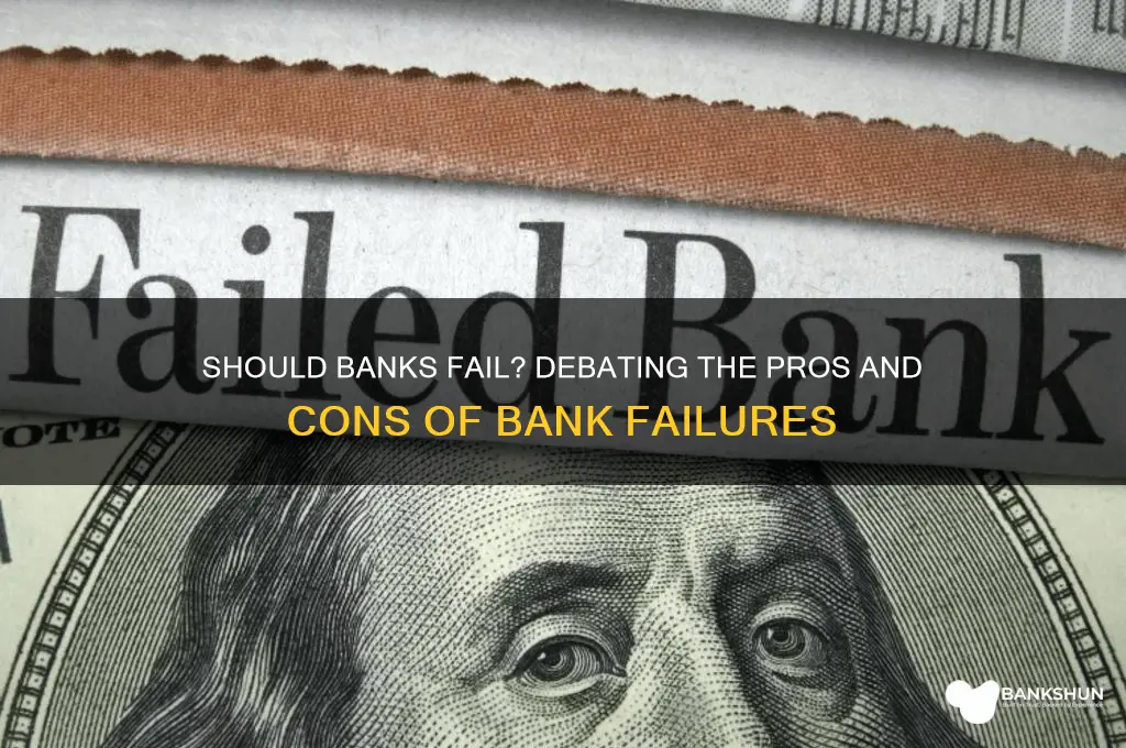 should the banks be allowed to fail