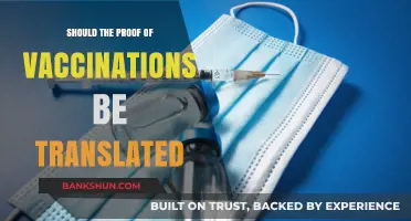 Translating Vaccine Proof: A Global Health Communication Necessity?