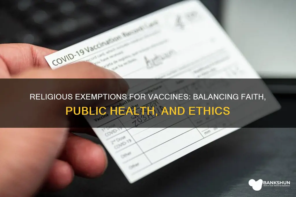 should there be religious exemptions for vaccines