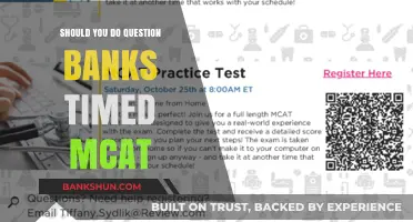 Timed MCAT Question Banks: Effective Strategy or Waste of Time?