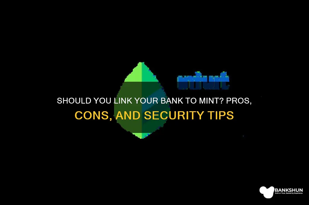 should you link your bank to mint