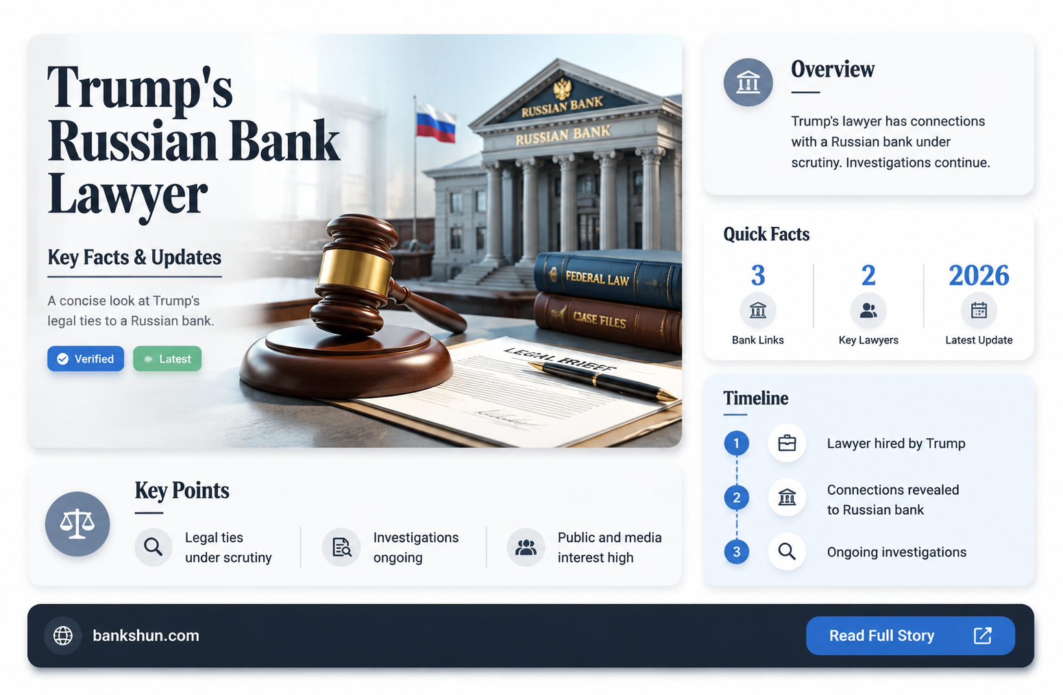 did trump hire a russian bank lawyer