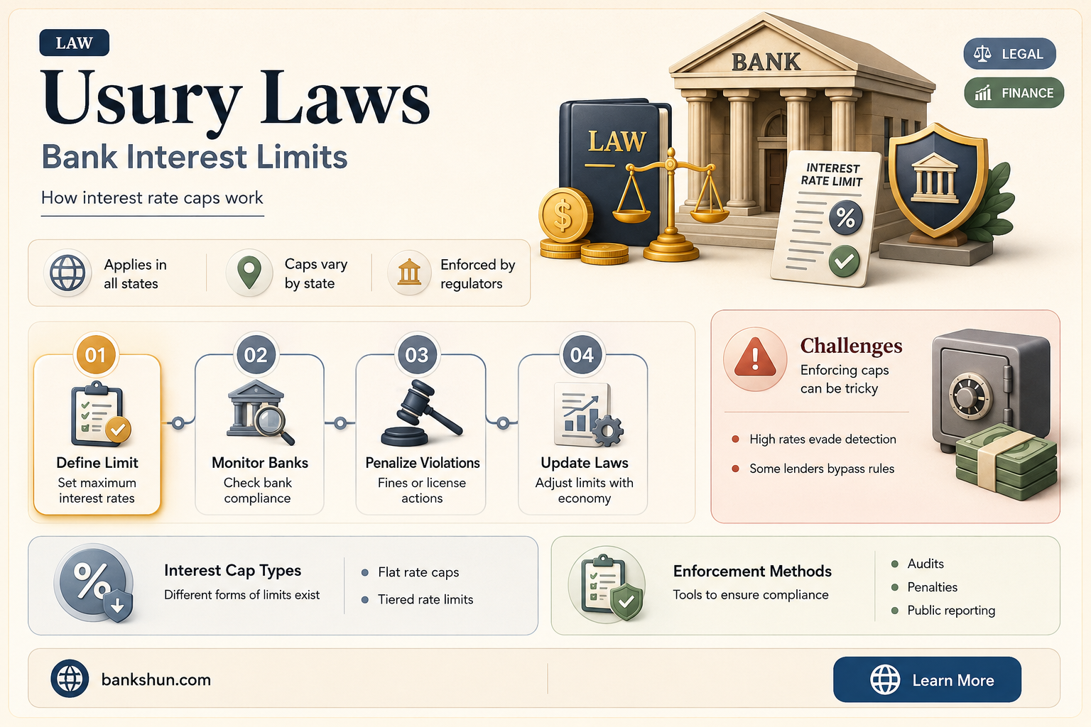 do banks have limits do usury laws