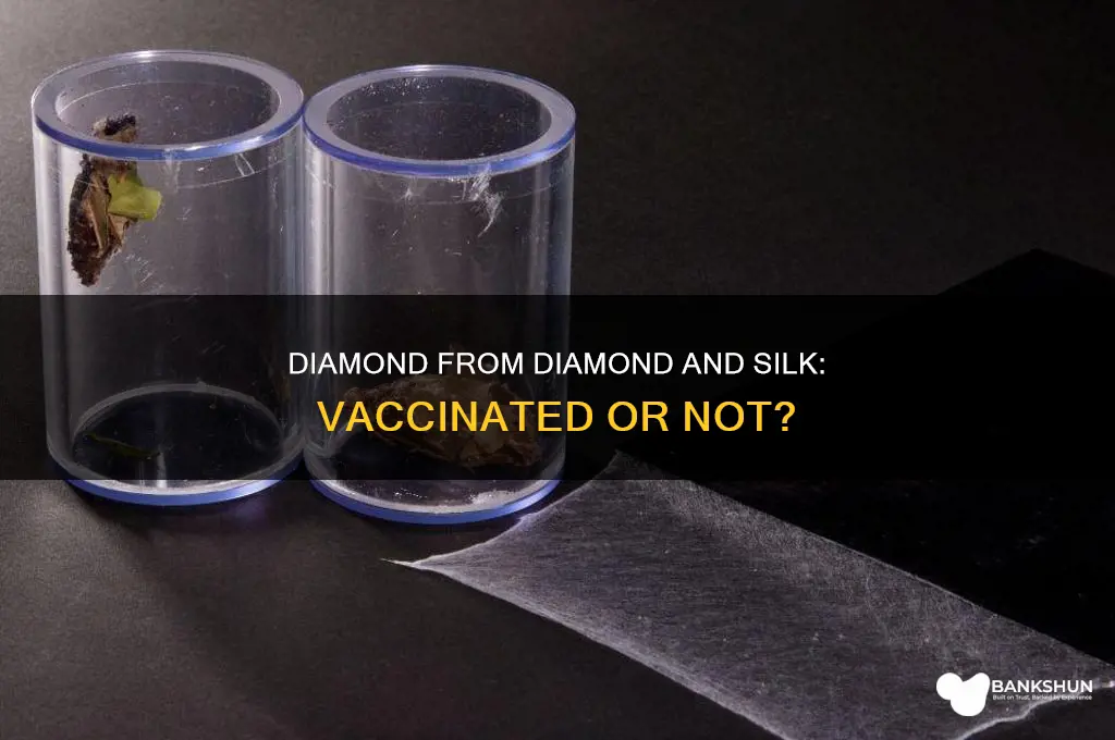 was diamond from diamond and silk vaccinated