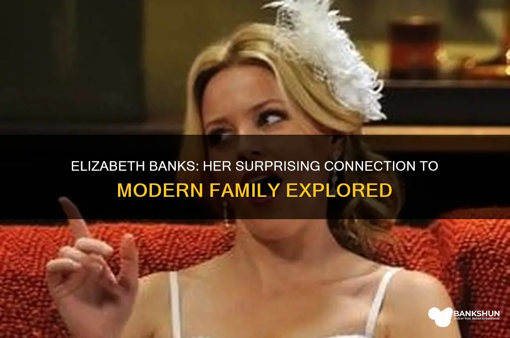 was elizabeth banks ever on modern family