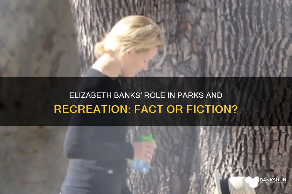 was elizabeth banks in parks and recreation