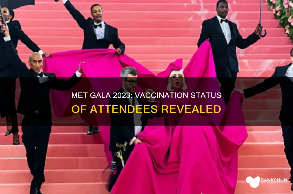 was everyone at the met gala vaccinated