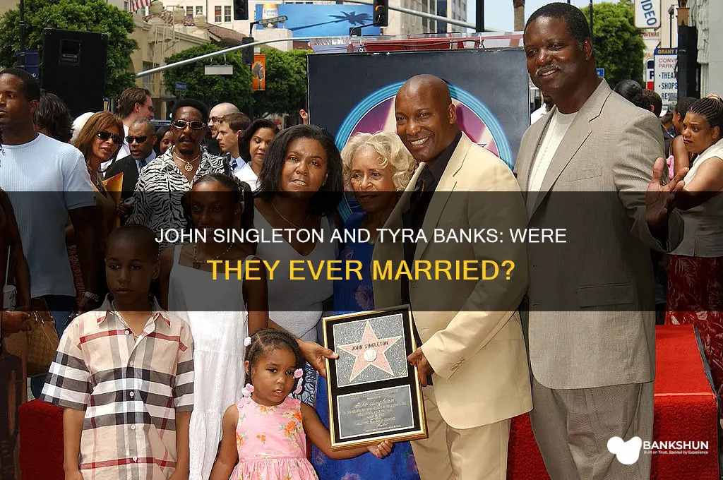 was john singleton married to tyra banks