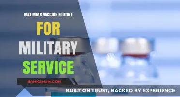 MMR Vaccine: Routine Military Requirement or Optional Immunization?