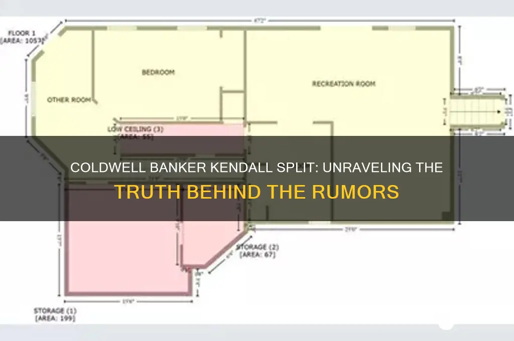was the coldwell banker in kendall split