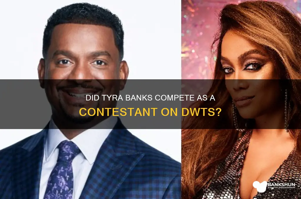was tyra banks a contestant on dwts