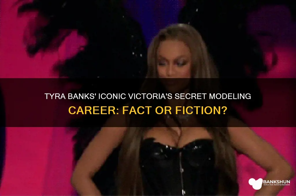 was tyra banks a victoria secrets model