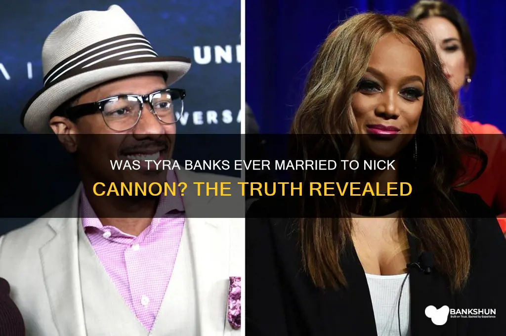 was tyra banks married to nick cannon