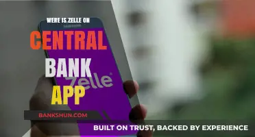 Where to Find Zelle on Central Bank's Mobile App