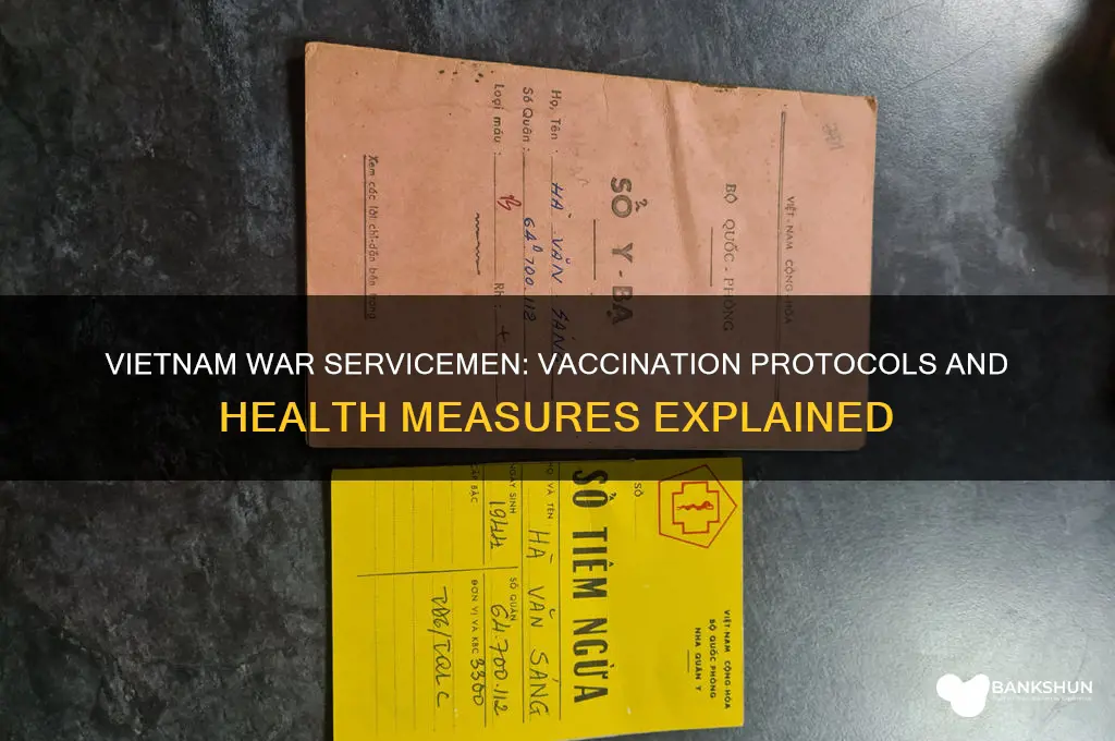 were servicemen during the vietnam era vaccinated