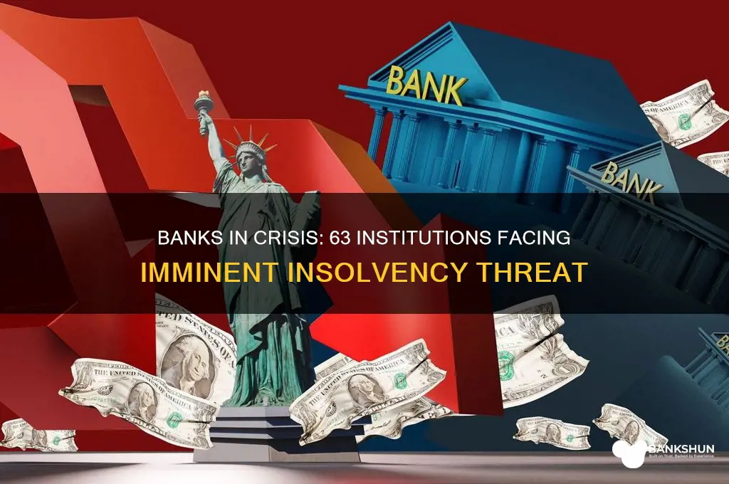 what 63 banks on brink of insolvency