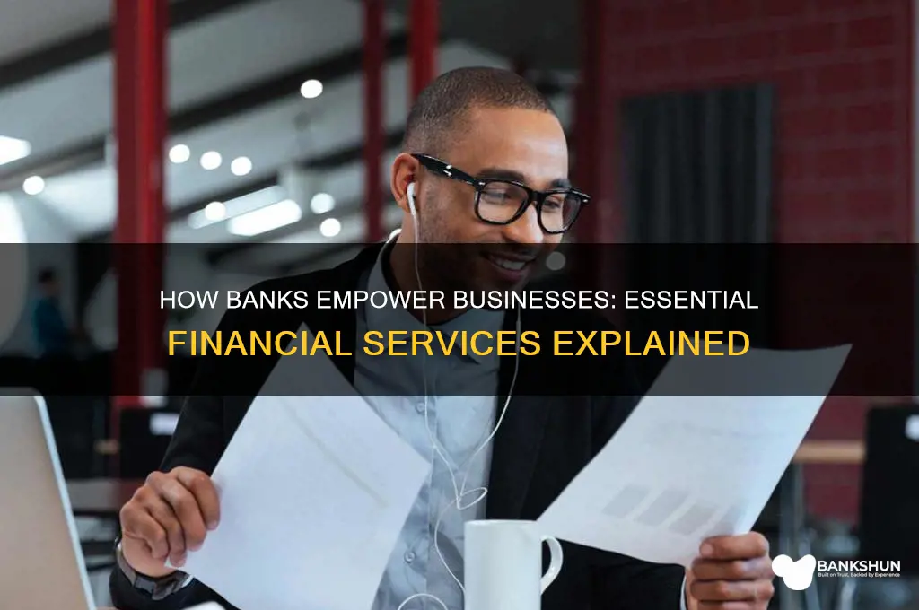 what a bank does for a business