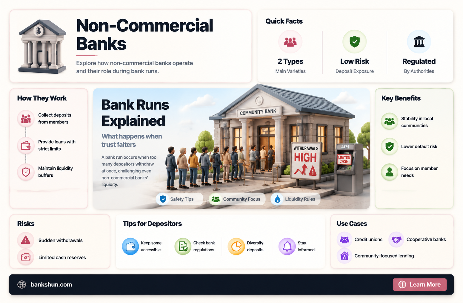are only commercial banks subject to runs