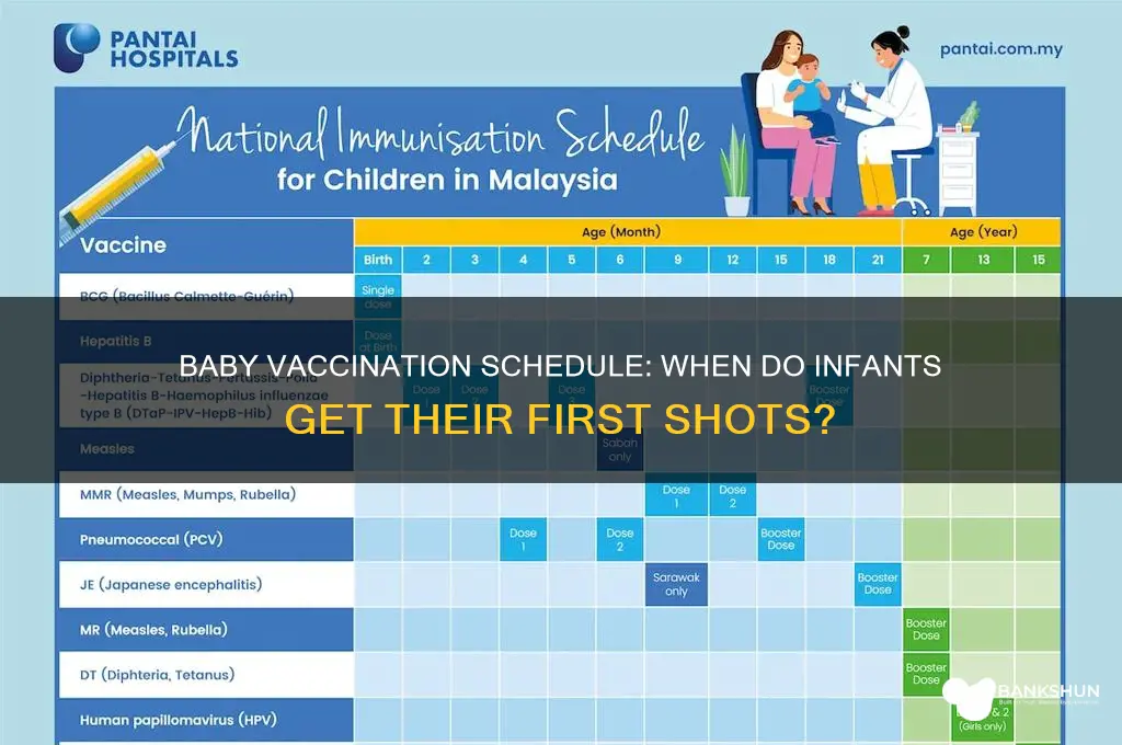 what age do babies have their vaccinations