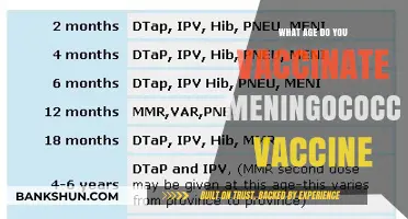 When to Vaccinate Against Meningococcal: Age Guidelines Explained