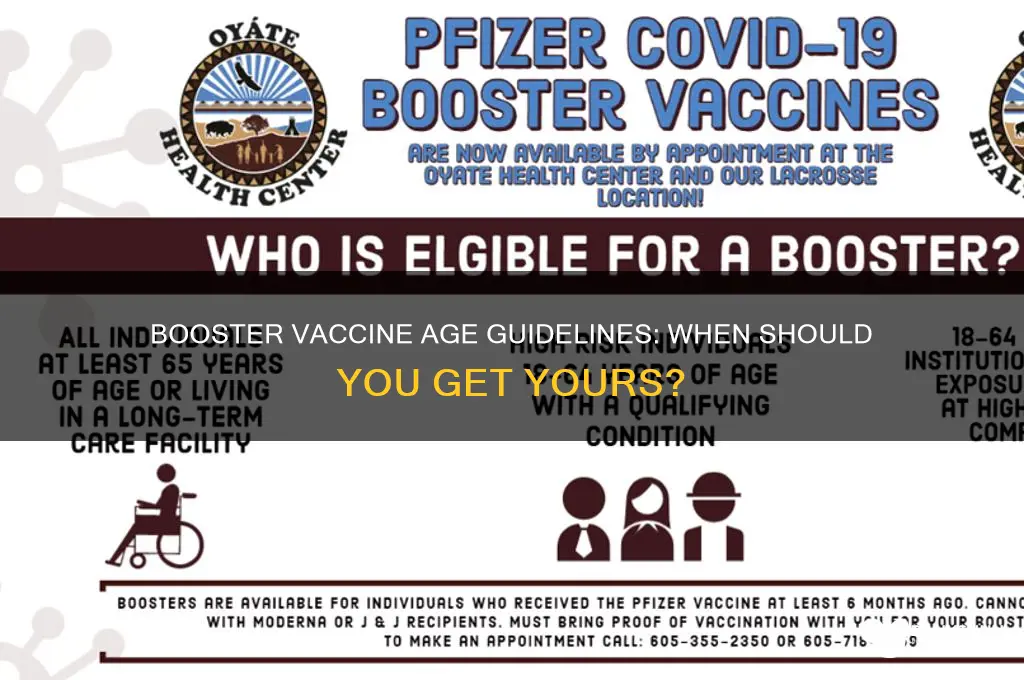 what age is the booster vaccine for
