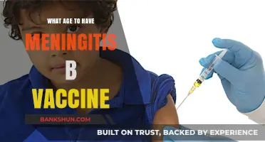 When to Get Meningitis B Vaccine: Age Recommendations Explained