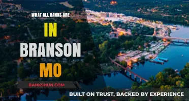 Discover Branson, MO's Banking Options: A Comprehensive List of Local Banks