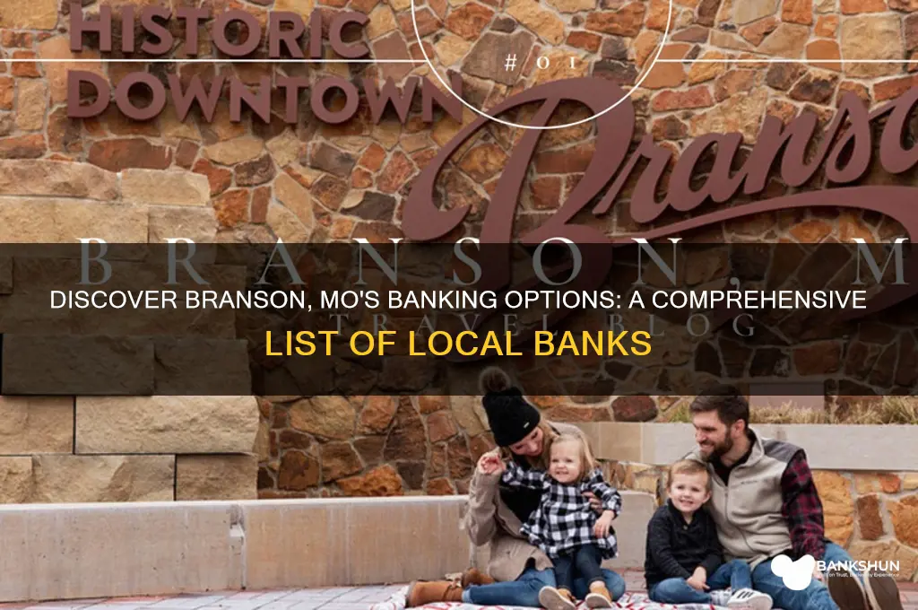 what all banks are in branson mo