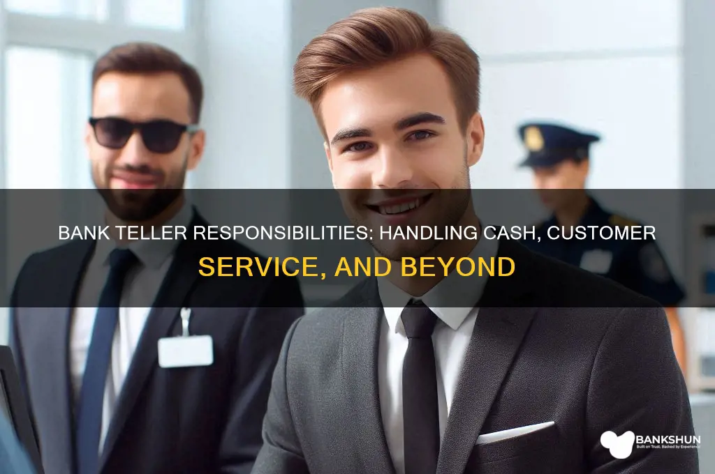 what all does a bank teller do