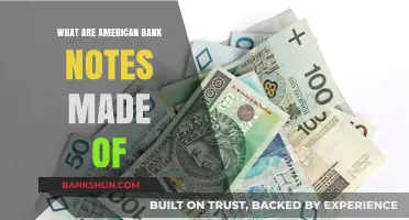 Unveiling the Material Composition of American Bank Notes