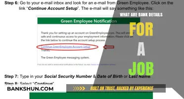 Understanding Bank Details Requirements for Job Applications and Employment
