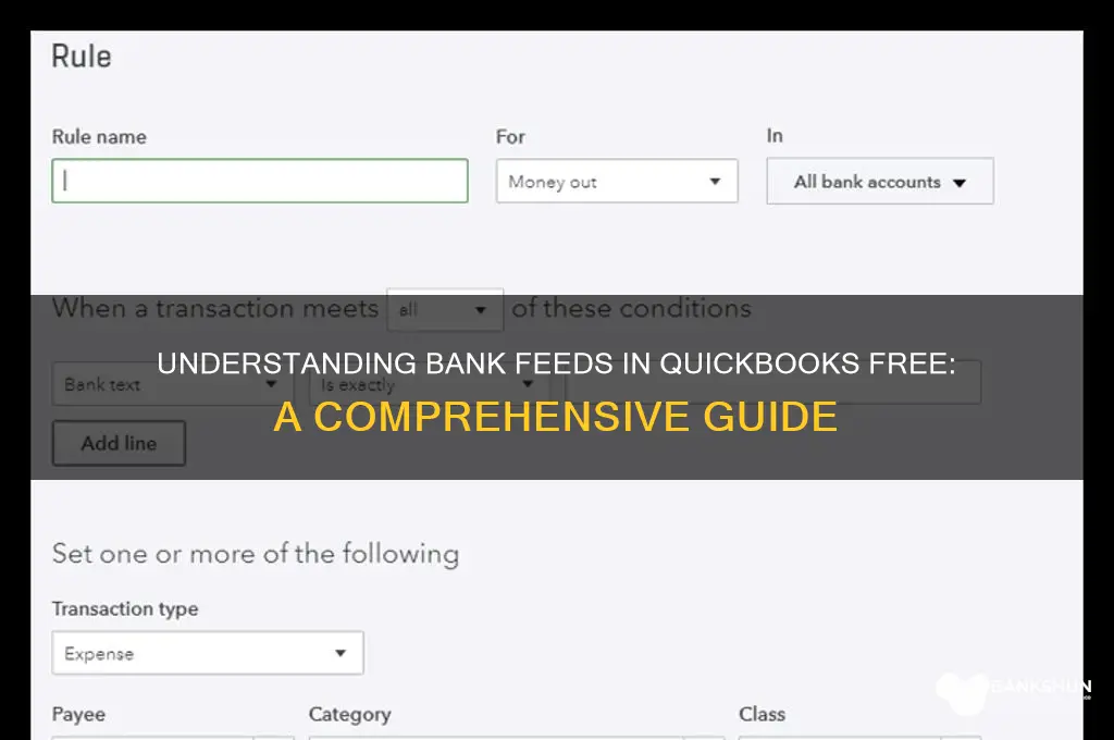 what are bank feeds in quickbooks free