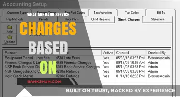 Understanding Bank Service Charges: Factors and Calculation Methods Explained