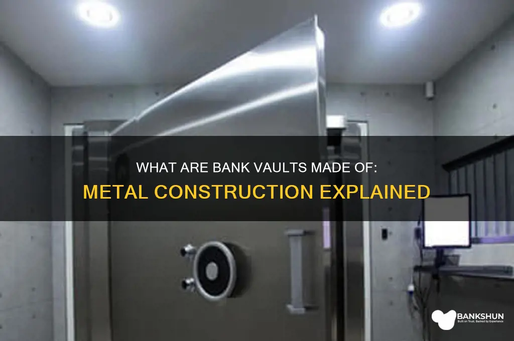 what are bank vaults made of metal