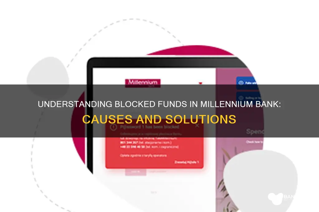 what are blocked funds in millennium bank