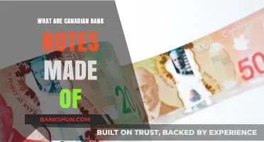 Unveiling the Material Composition of Canadian Bank Notes