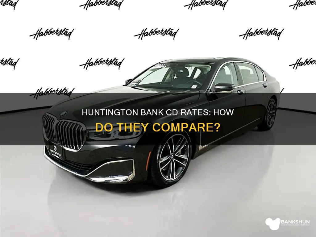 what are cd rates at huntington bank