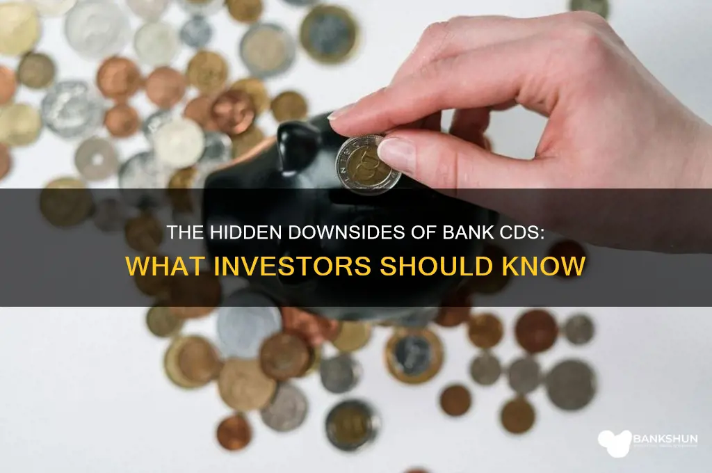 what are cons of a bank cds