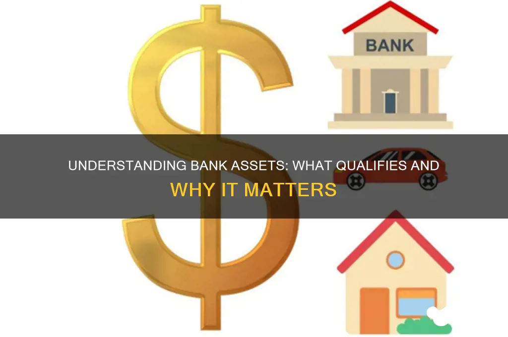 what are considered assets for the bank